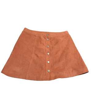 A-Line button up skirt